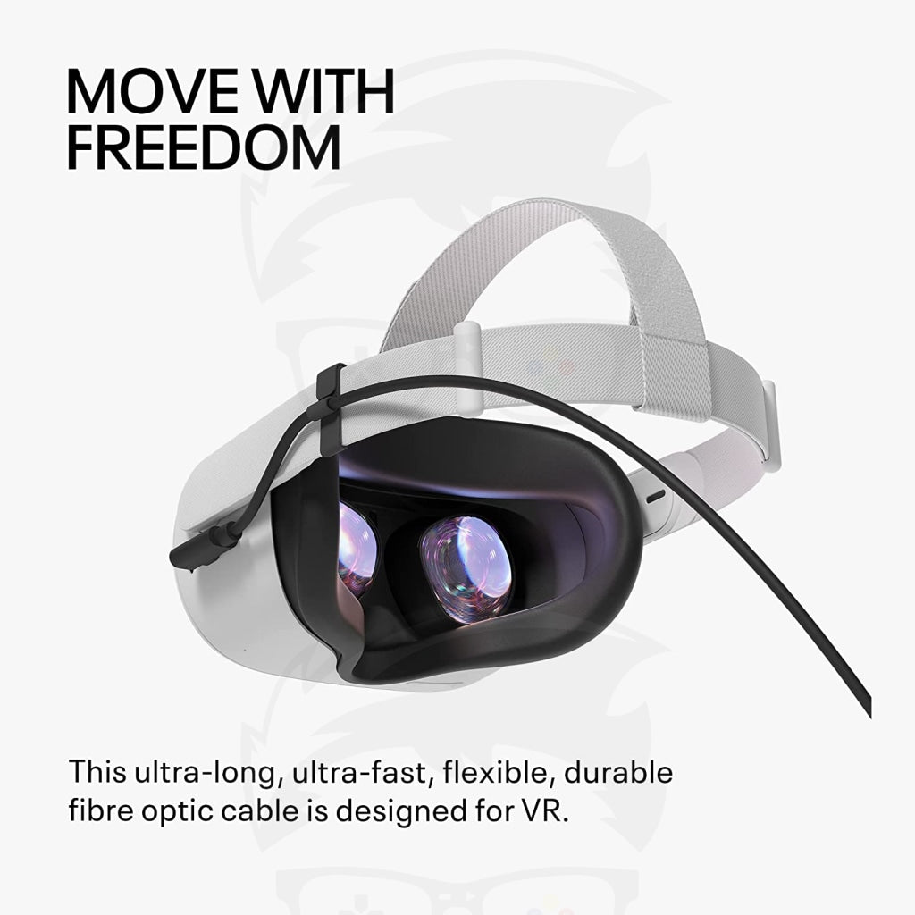Oculus Link Cable Virtual Reality Headset Cable for Quest 2 (5M) - PC VR Oculus Link Cable Virtual Reality Headset Cable for Quest 2 (5M) - PC VR